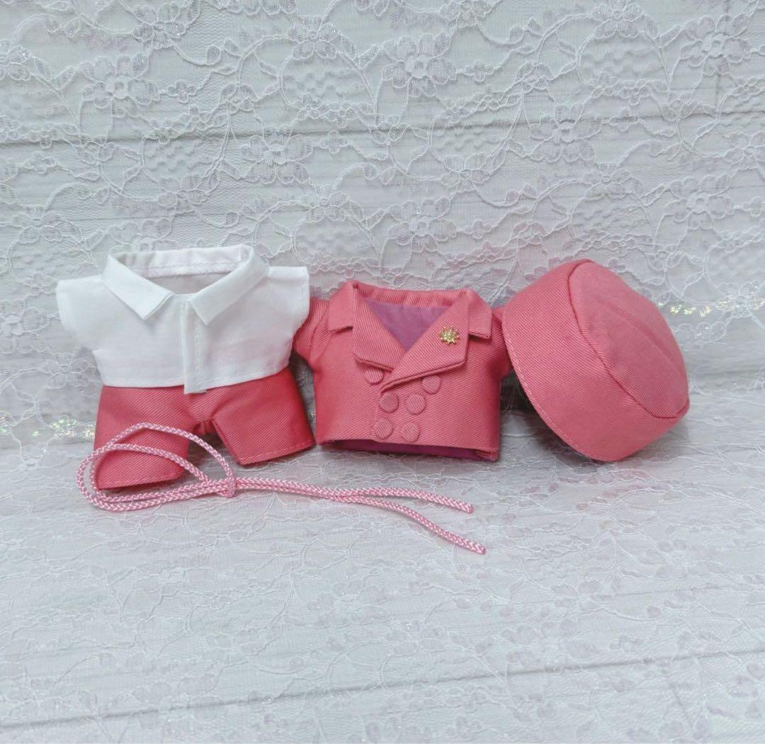 鈴々様　はぴぬい　ぬい服　キンプリ　郵便屋さんコーデ