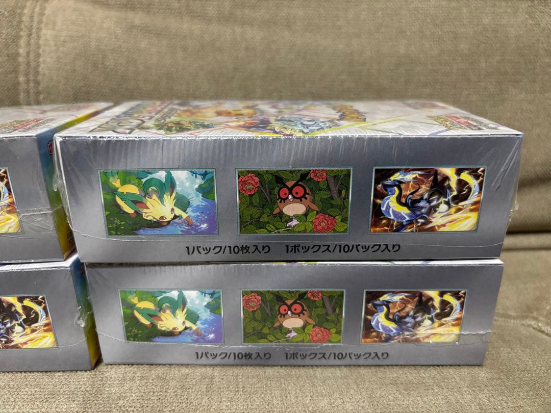 ポケモンカード テラスタルフェスex シュリンク付き 4BOX