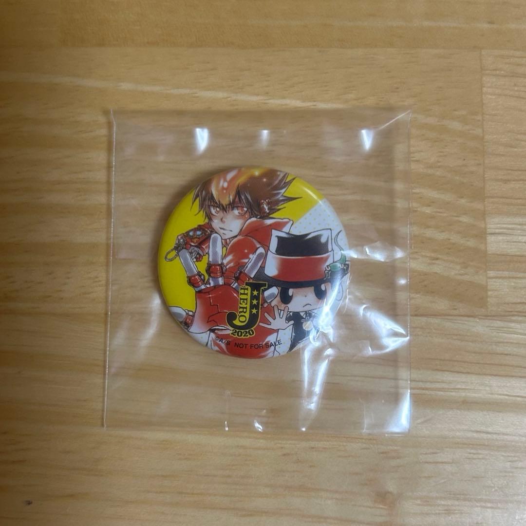 家庭教師ヒットマンREBORN! 缶バッジ　ツナ　Jヒーロー