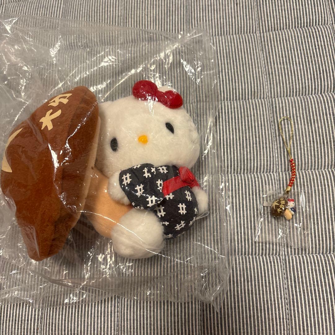 ご当地キティ　しいたけ　ぬいぐるみ　キーホルダー　まとめ売り