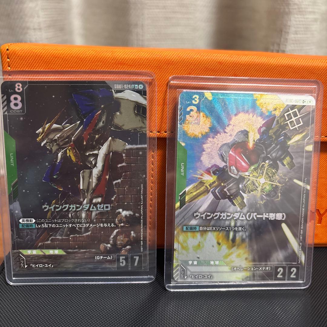 ダ*ク様 ウィングガンダムゼロパラレルカードセット（LR+）