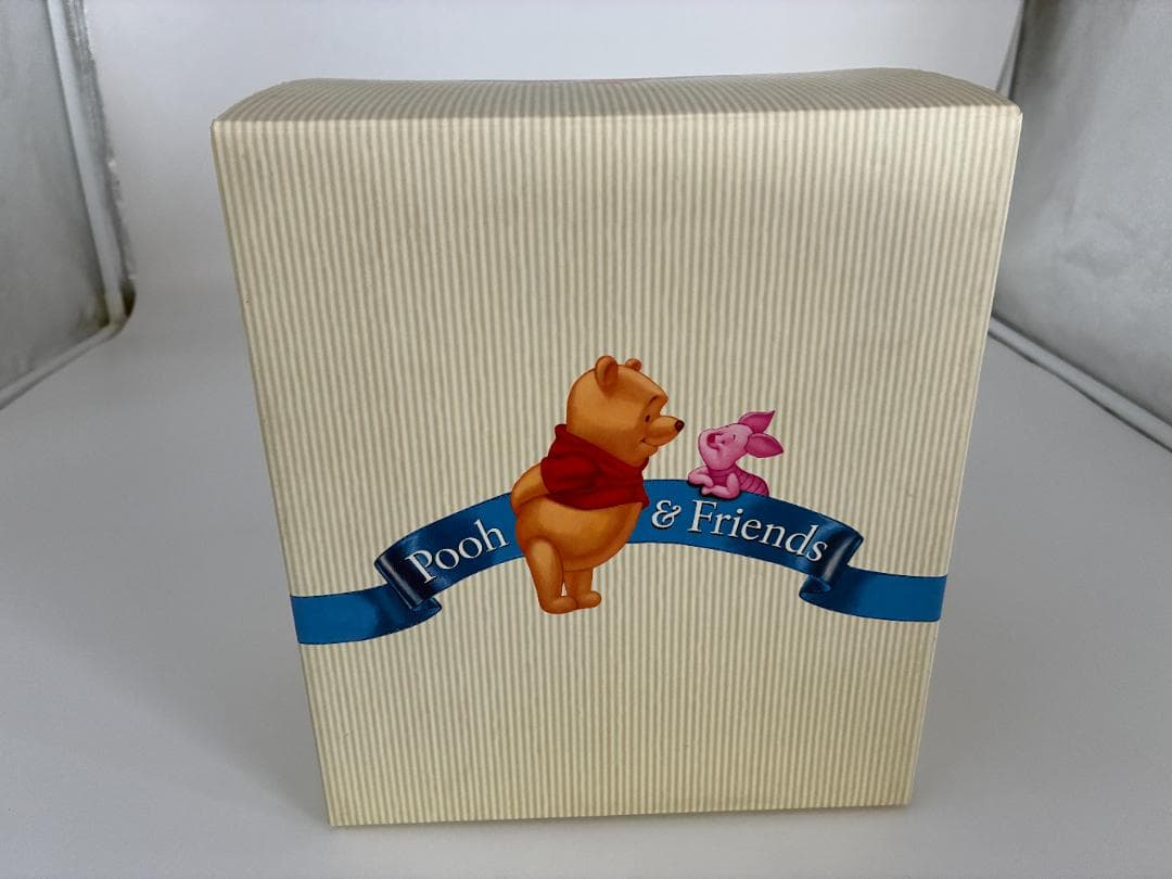 B536-054 東京ディズニーランド くまのプーさん 陶器フィギア 未開封