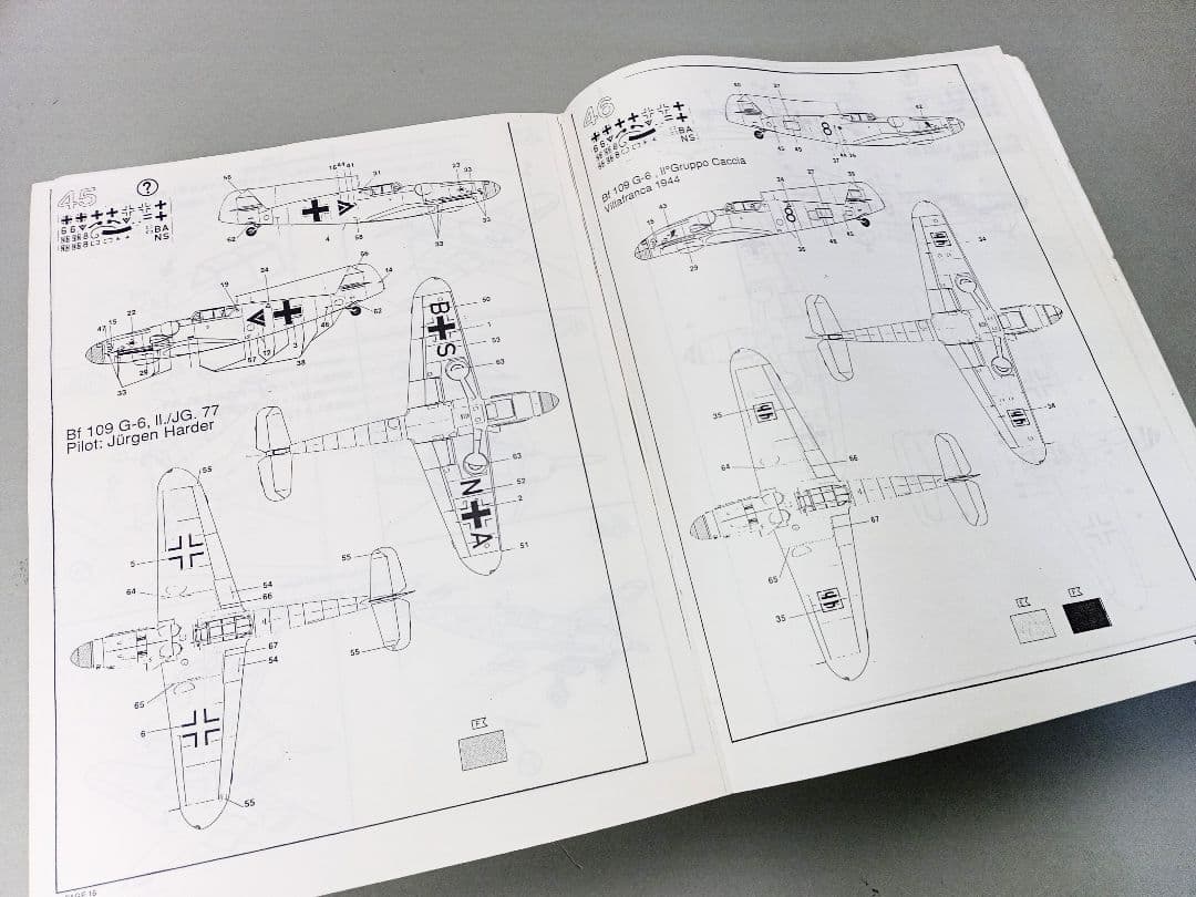未使用 メタルモデル 京商 メッサーシュミット Bf 109 G-6