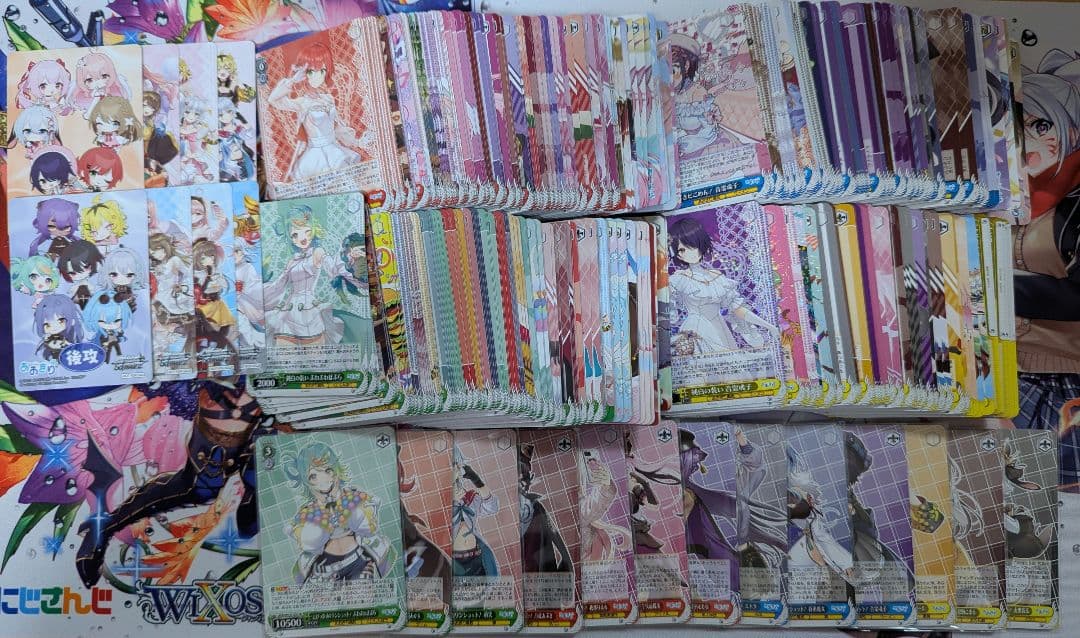 あおぎり高校　ヴァイスシュヴァルツ　ブースターRR各3枚　R以下4コンセミコンプ