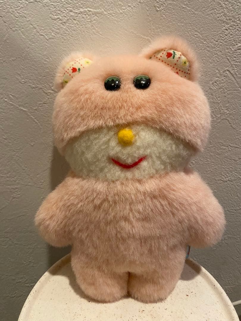 【希少】むにゅ　クマのぬいぐるみ