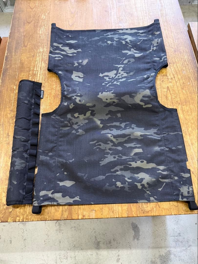 BALLISTICS 迷彩柄　カーミットチェア用　マイスターシート　カバー