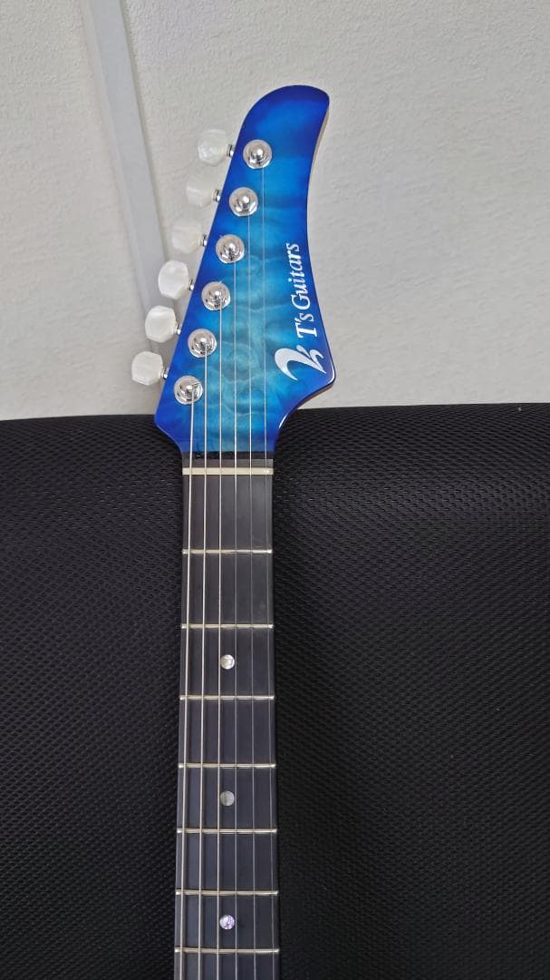 ギター T's Guitars DSTPro24 Trans Blue Buirst