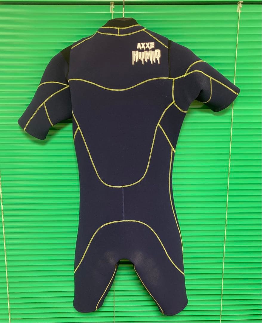 AXXE HUMMO ネイビー ショートスリーブウェットスーツ　3X3