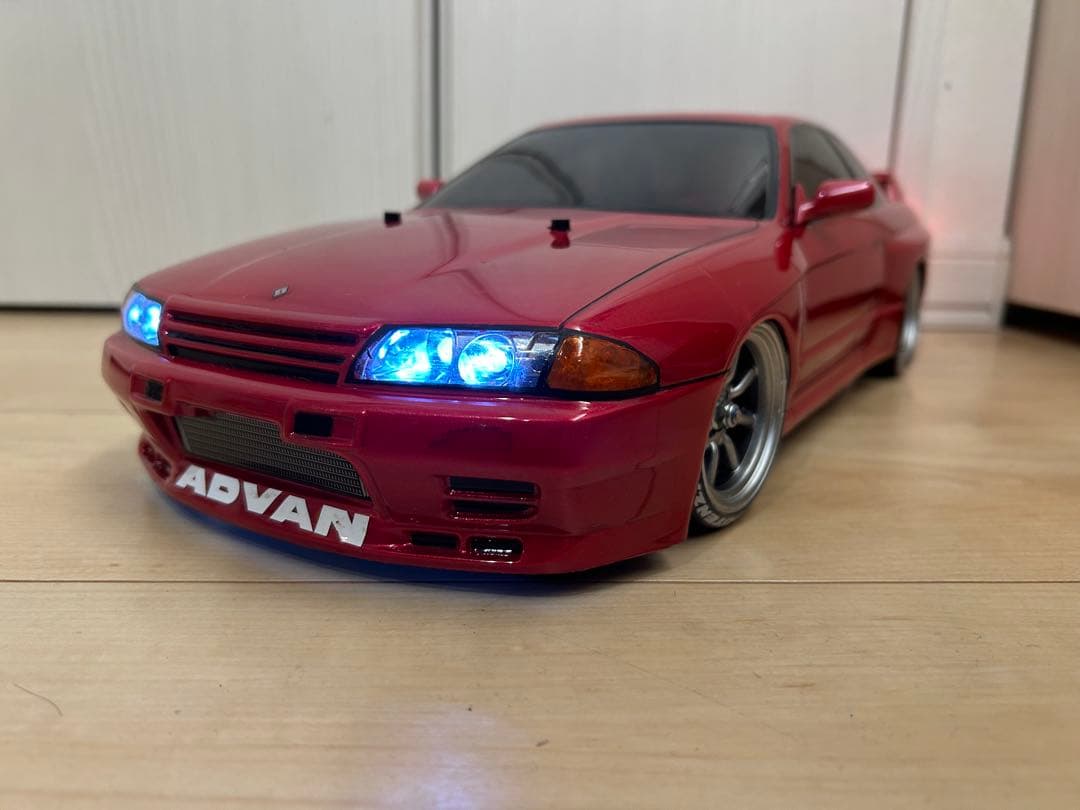 けん　RX7のボディなし　ドリフトラジコン　タミヤTT01D フルセット