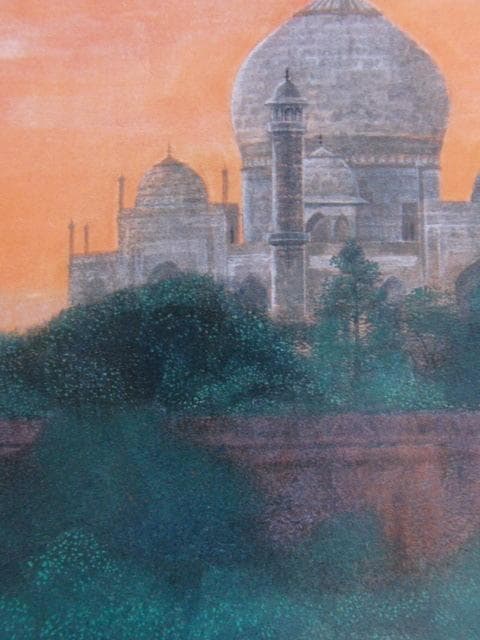 小島和夫、【瑛】、希少な額装用画集より、新品額装付、状態良好