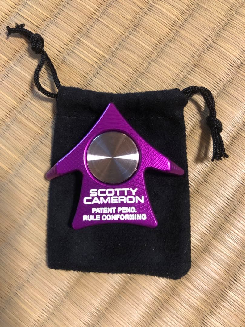 Scotty Cameron ゴルフマーカー パープル