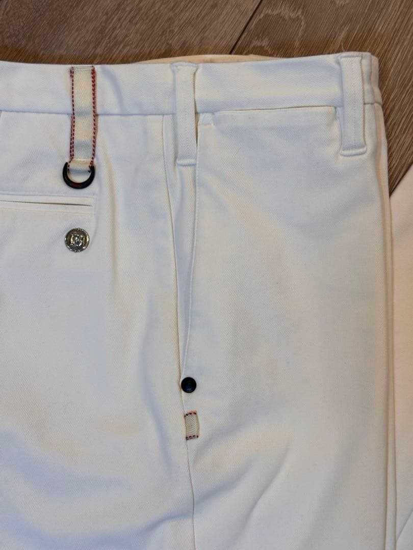 10%値下げ　Briefing L サイズ　ホワイト ゴルフパンツ メンズ