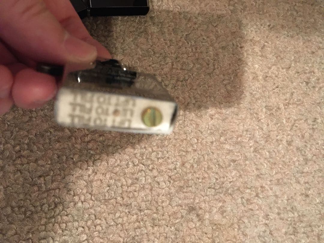 未使用　SCANDAL ZIPPOライター