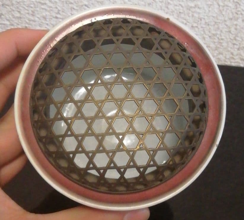 松本佩山作　年木庵　釉裏紅　香炉　共箱