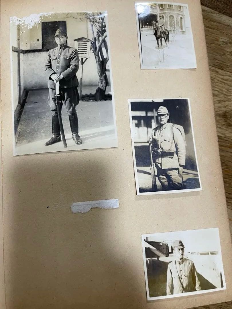 戦時中　写真　アルバム