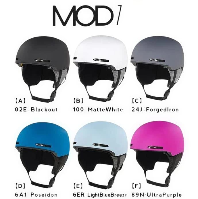 新品24-25 Oakley Mod1 asianfit スノーヘルメット
