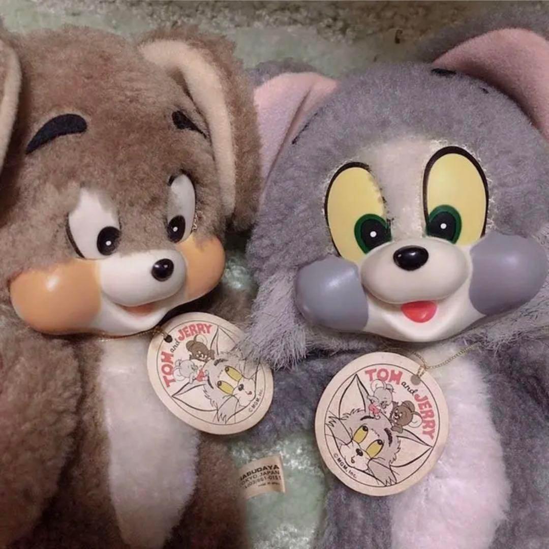 【タグ付き】トムとジェリー マスダヤ ぬいぐるみ 3点セット