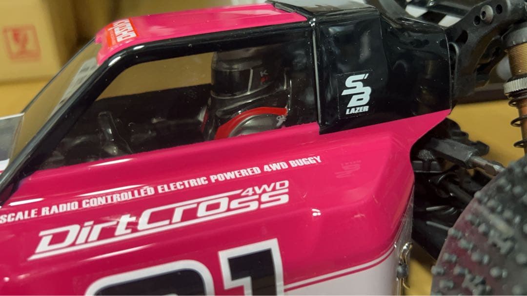 EP 4WD バギー レーザーSB ダートクロス4WD 京商プロポ受信機付 安売