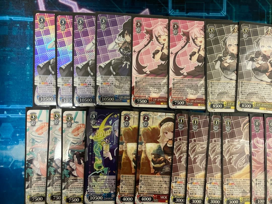 ヴァイスシュヴァルツ　あおぎり高校　ASMR軸デッキ(Lv.3魂子 4枚SR)