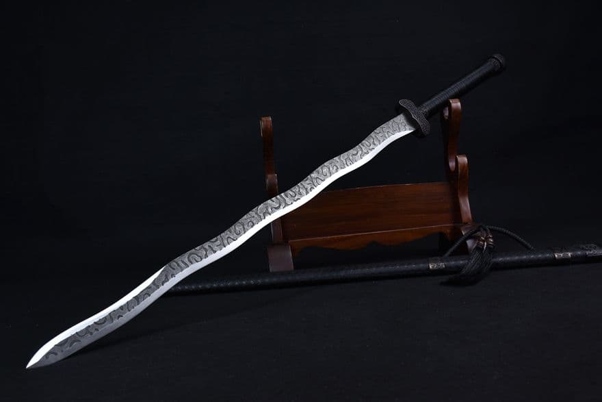 武具　刀装具　日本刀　模造刀 横刀  直刀 曲龍