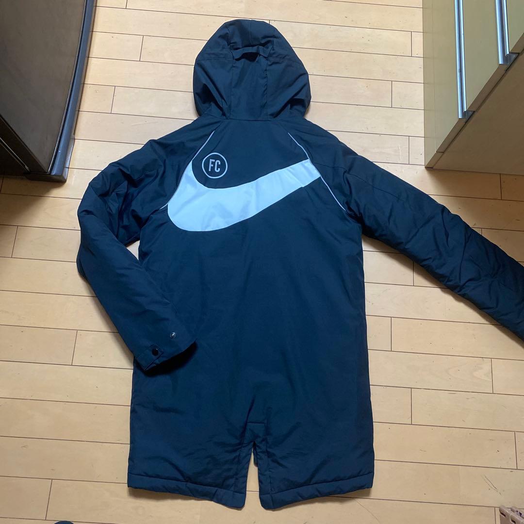 NIKE F.C. ナイキフーディ中綿ベンチコートジャケットSサッカー