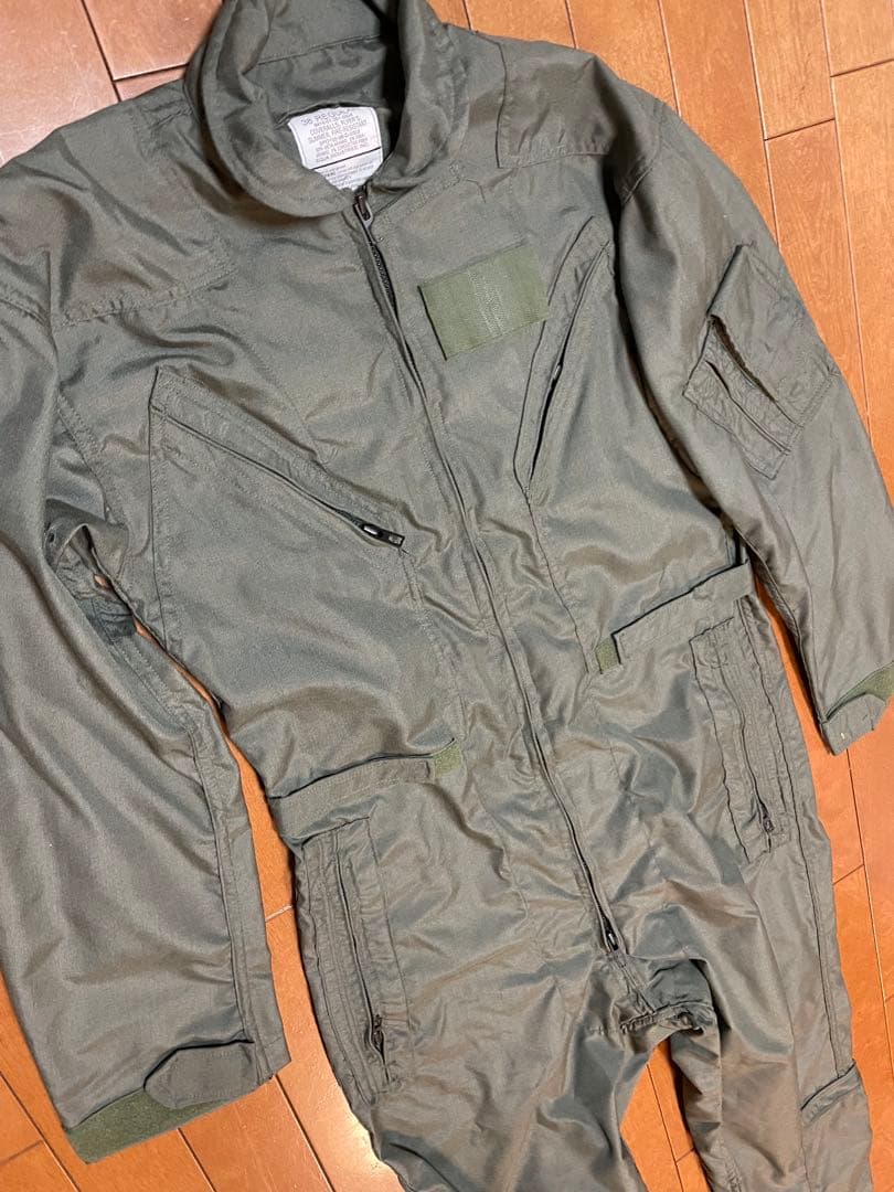 実物　米空軍　フライヤーズカバーオールズCOVERALLS FLYERS つなぎ