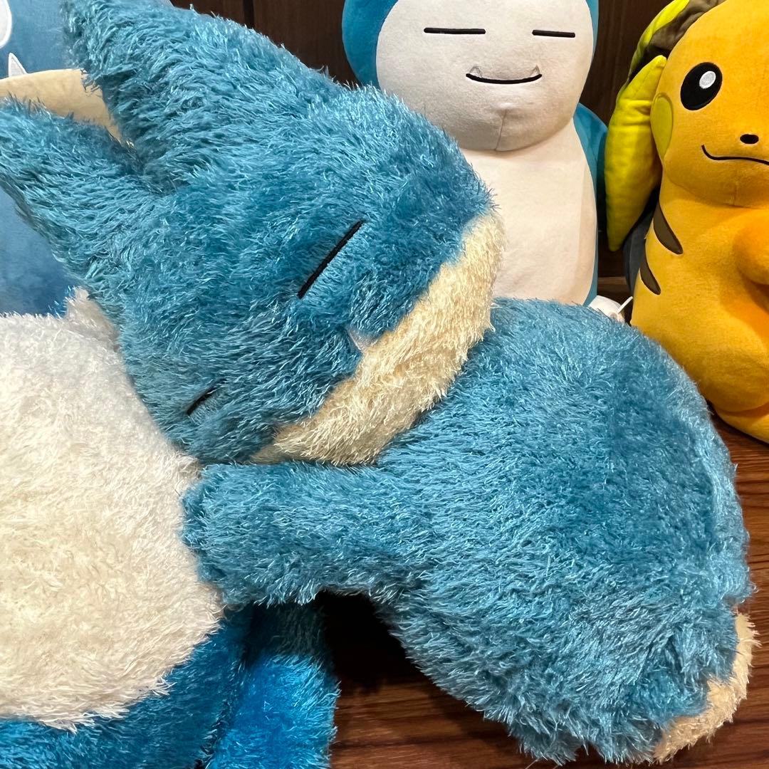 15☆ポケモン　BIGぬいぐるみ　まとめ売りカビゴン　ゴンベ　他　送料無料　6点