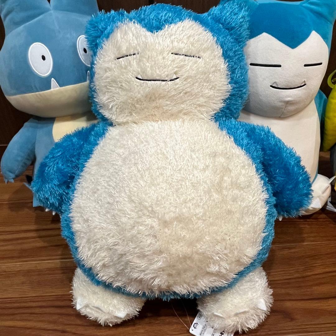 15☆ポケモン　BIGぬいぐるみ　まとめ売りカビゴン　ゴンベ　他　送料無料　6点