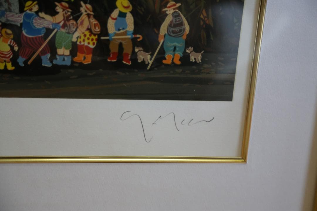 S　ヒロ・ヤマガタ 『万葉路』 シルクスクリーン他3点