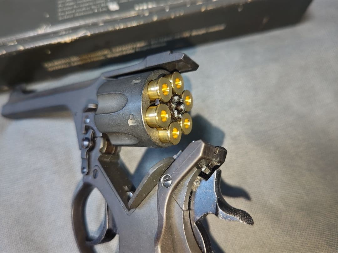 マルシン　樹脂製モデルガン　エンフィード アイアンフィニッシュ　木製グリップ