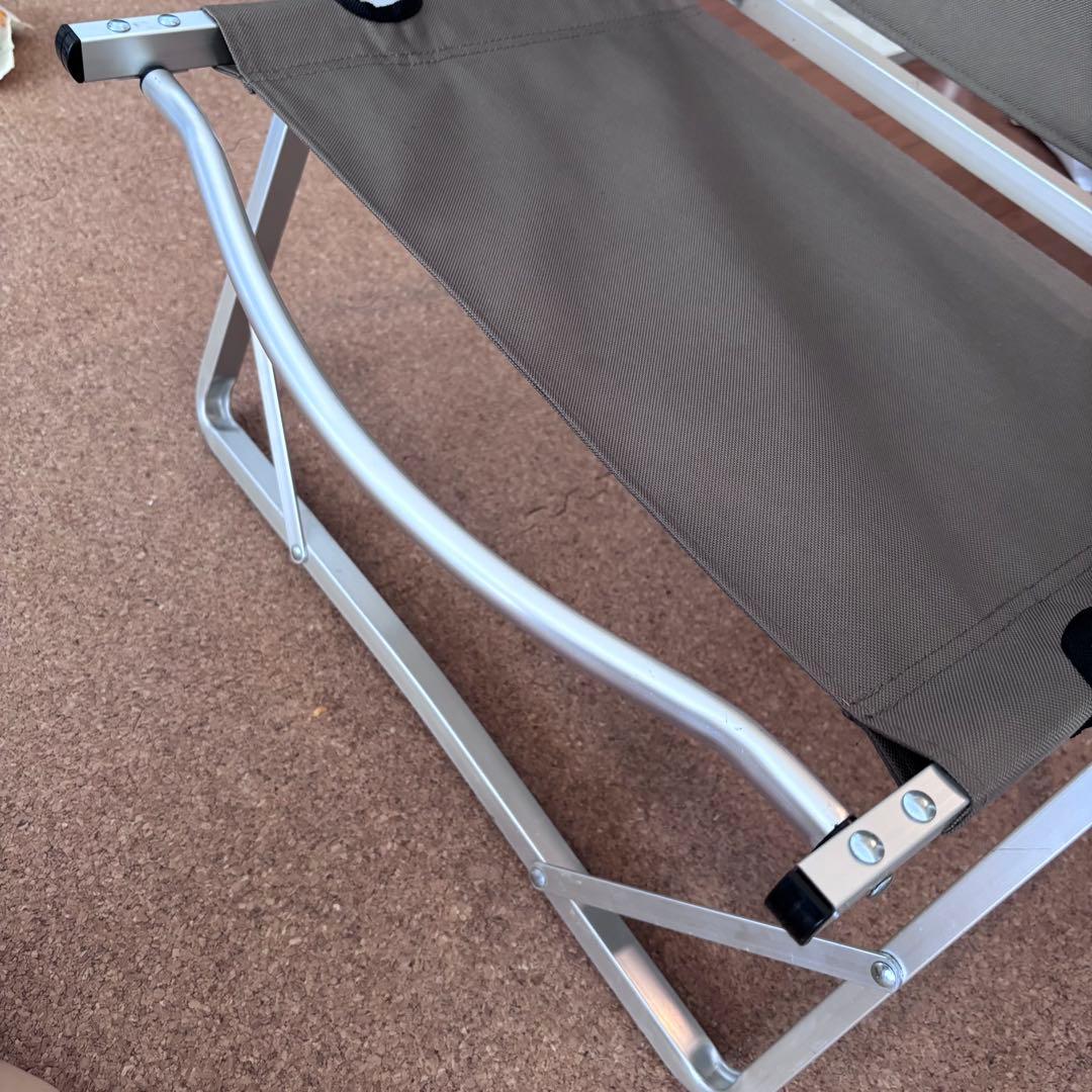 Coleman アウトドアチェア 2脚セット グレージュ