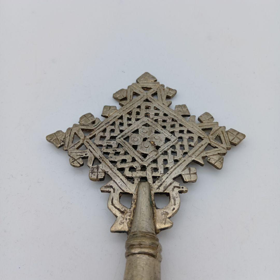 ②エチオピアンクロス　スタンド　アンティーク雑貨