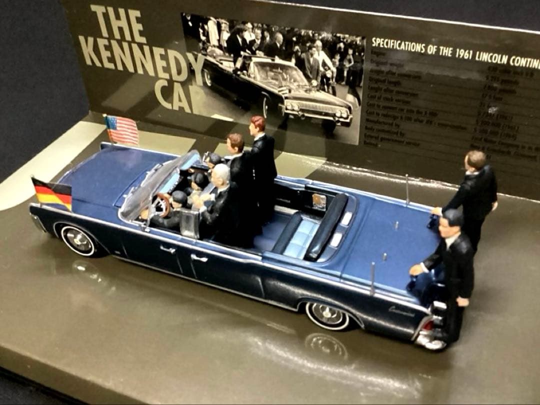 1/43 ケネディ大統領 ★ リンカーンコンチネンタル ベルリン1963パレード