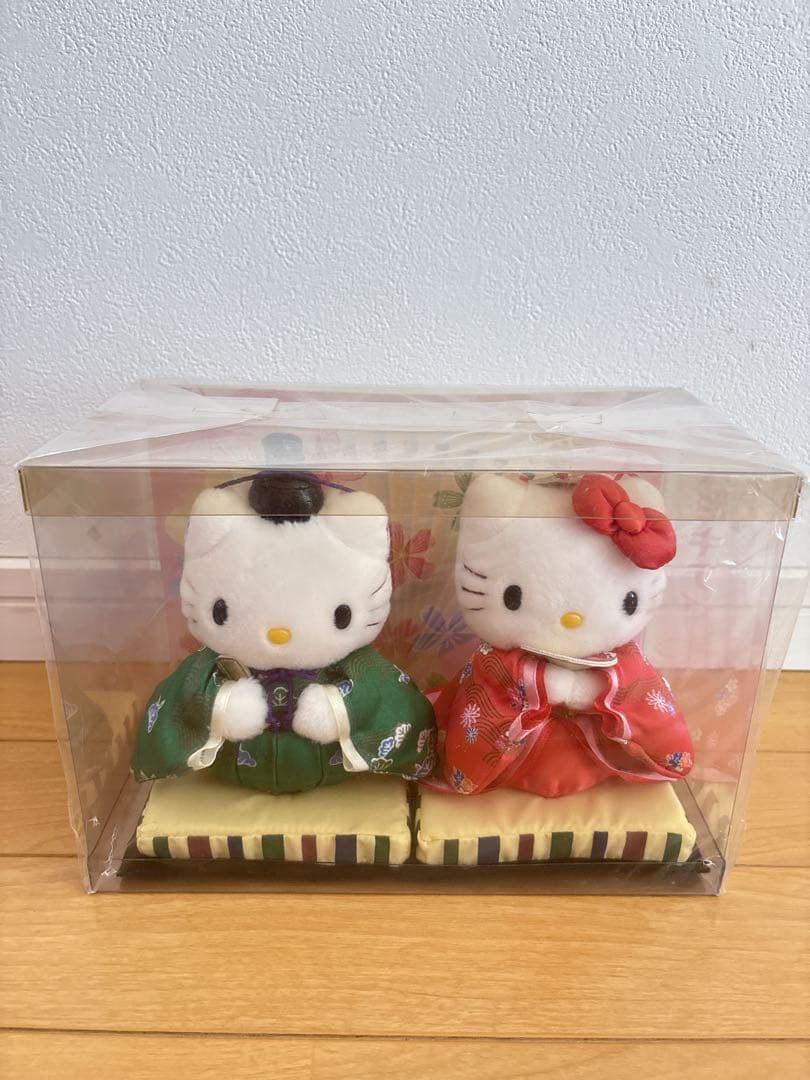 ハローキティ キティちゃん ダニエル ひな祭り お雛様 ぬいぐるみ 雛人形キティ