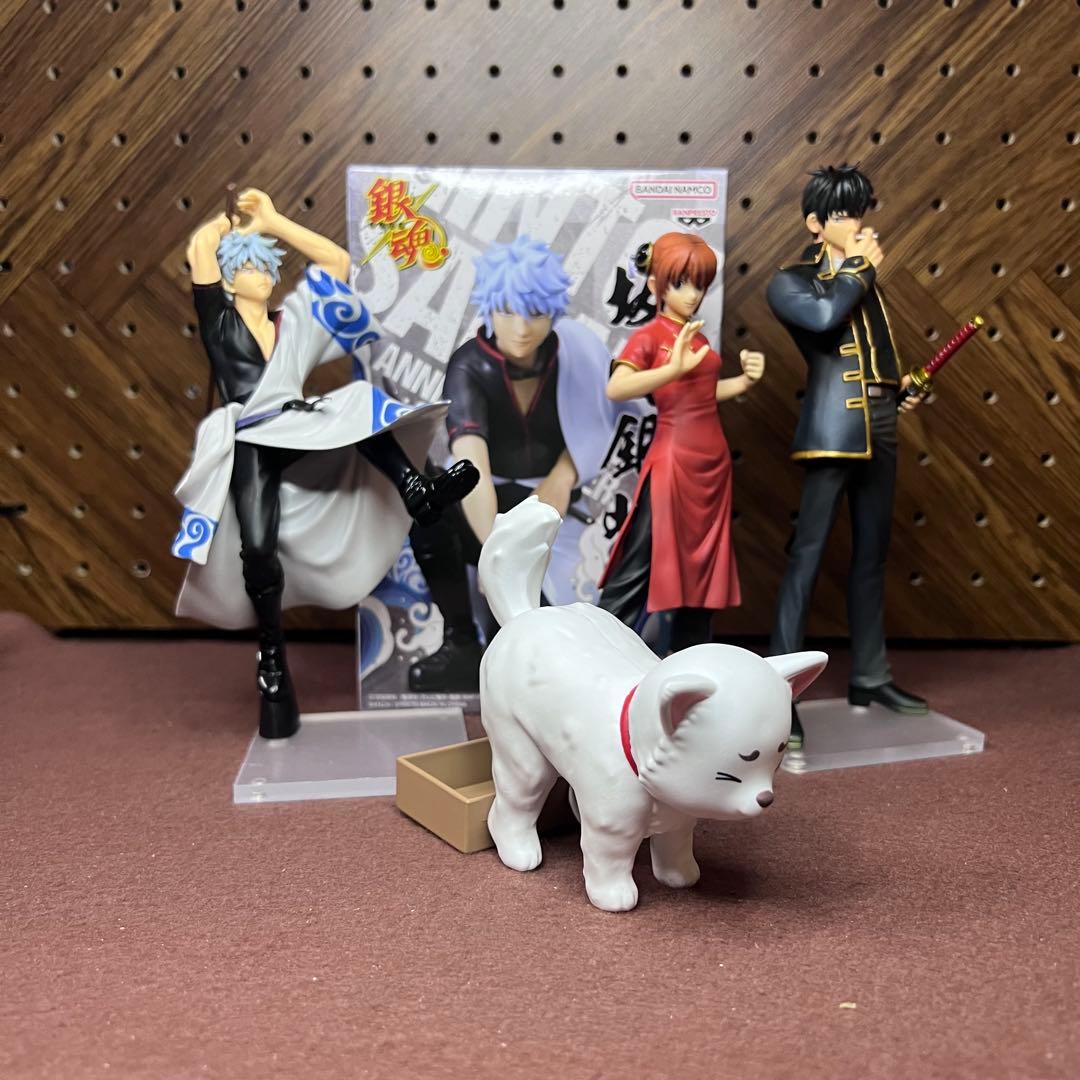 銀魂 フィギュア 坂田銀時 土方十四郎 神楽 定春