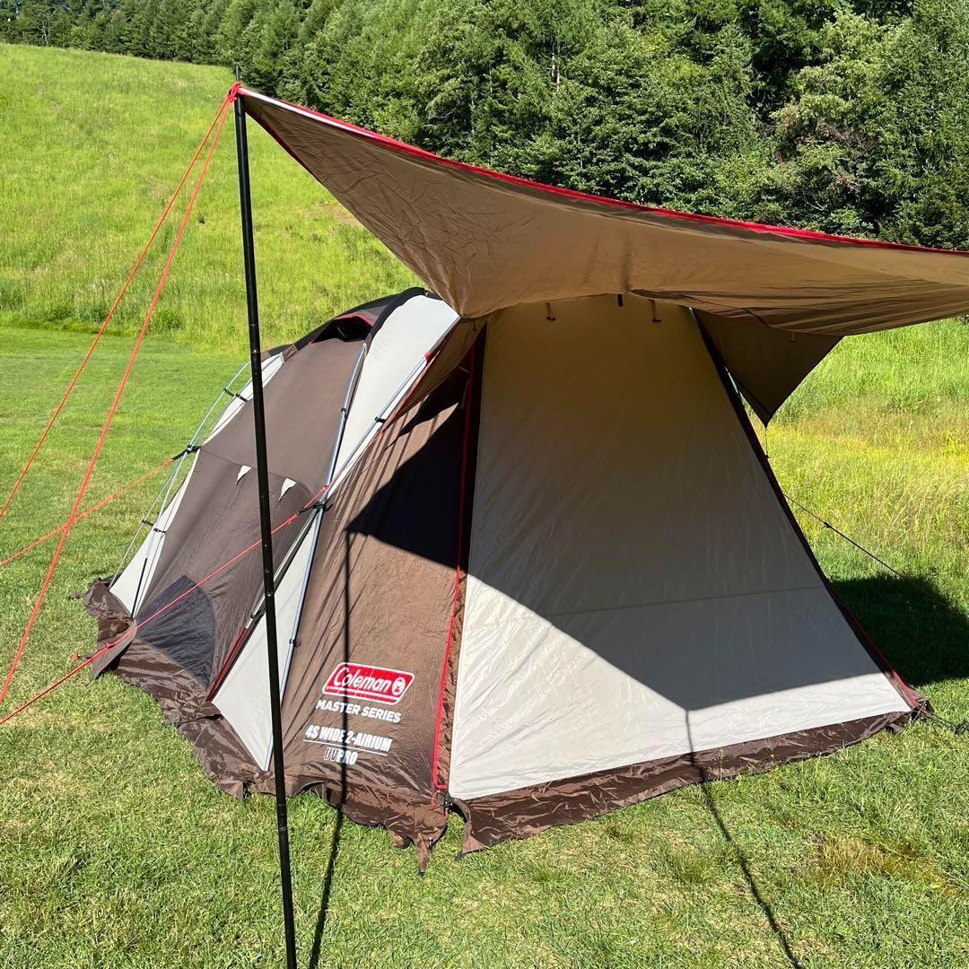 コールマン マスターシリーズ 4S ワイド2ルームエアリウム テント