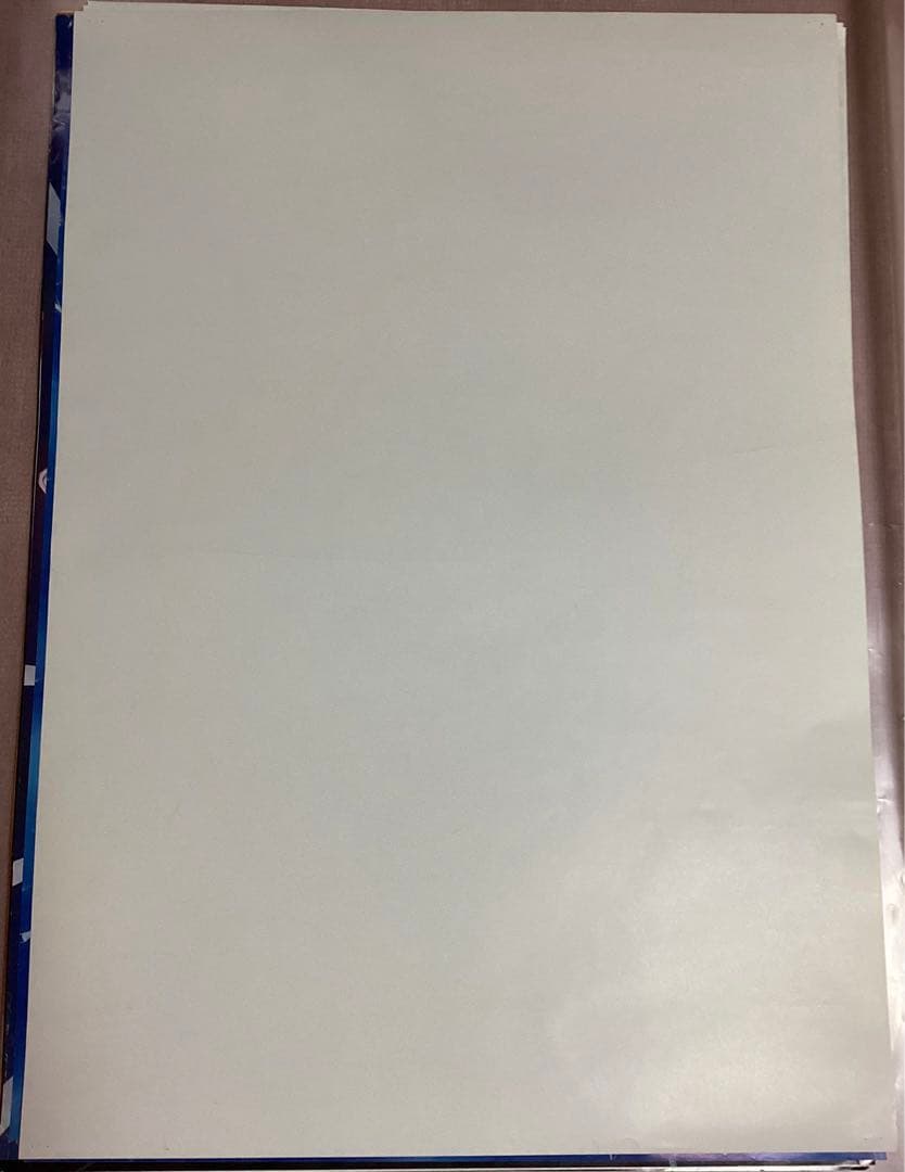 聖闘士星矢 アンドロメダの瞬 ポスター 当時物 B2サイズ