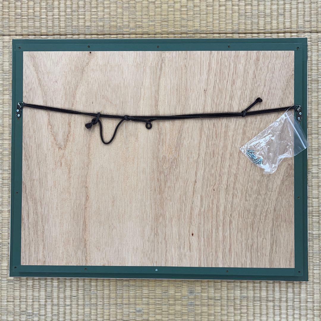 タブリーズ最高峰アリーナサブペルシャ絨毯額52.5×65㎝東な7-0809☆2F