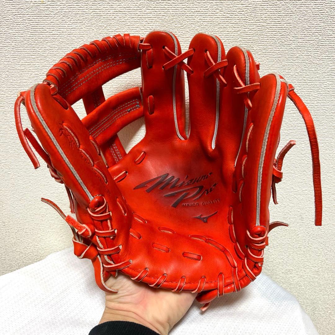 ミズノプロ 軟式 内野 グローブ 野球 hウェブ 菊池 モデル 新品