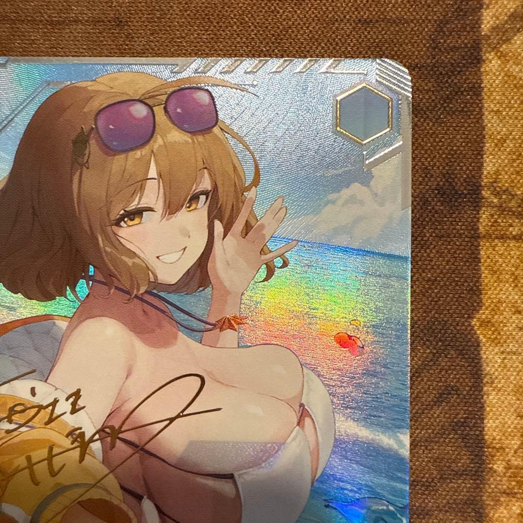 ヴァイスシュヴァルツ　勝利の女神　NIKKE SEC+ アニス　サイン