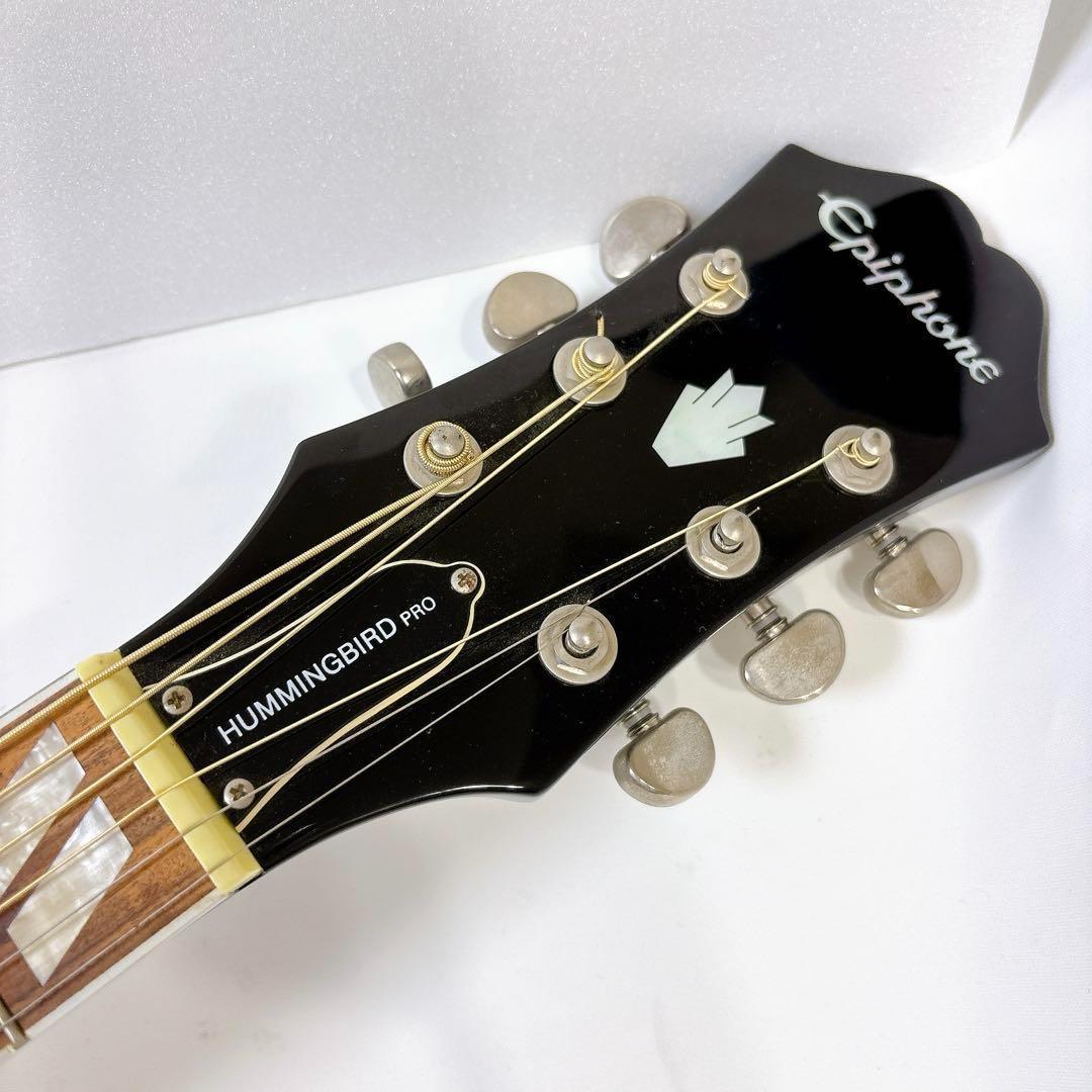 Epiphone Hummingbird PRO BB エレアコ　ネイビー
