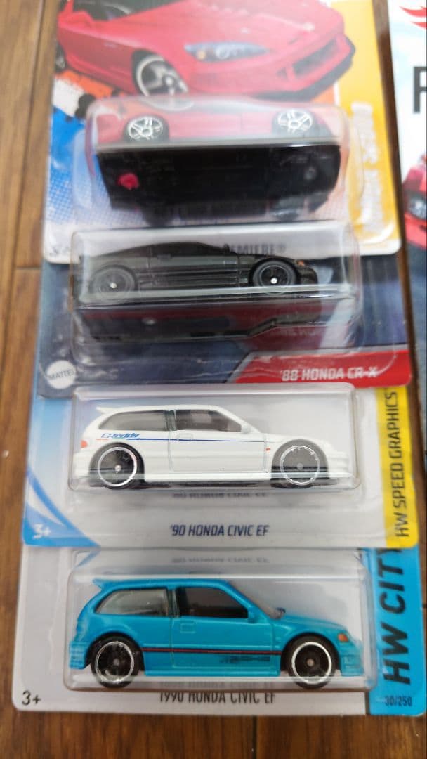 Hot Wheels ミニカー 6台セット S2000 S15 シビック他