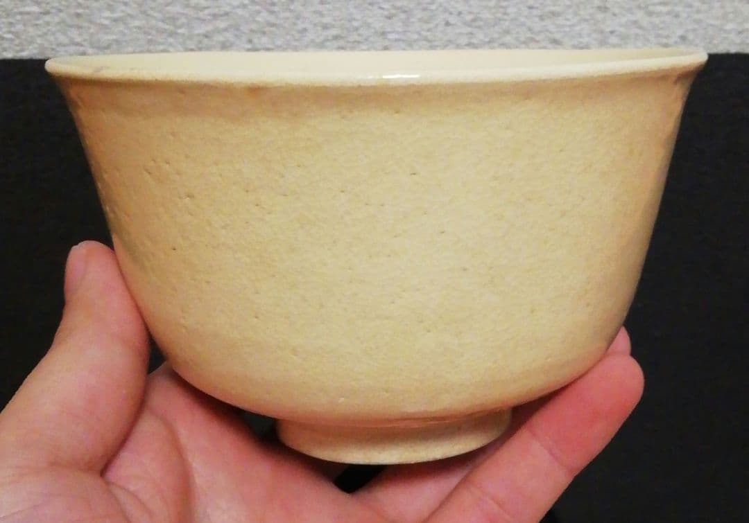 真葛香斎作　菊桐之絵　茶碗　共箱　茶道具