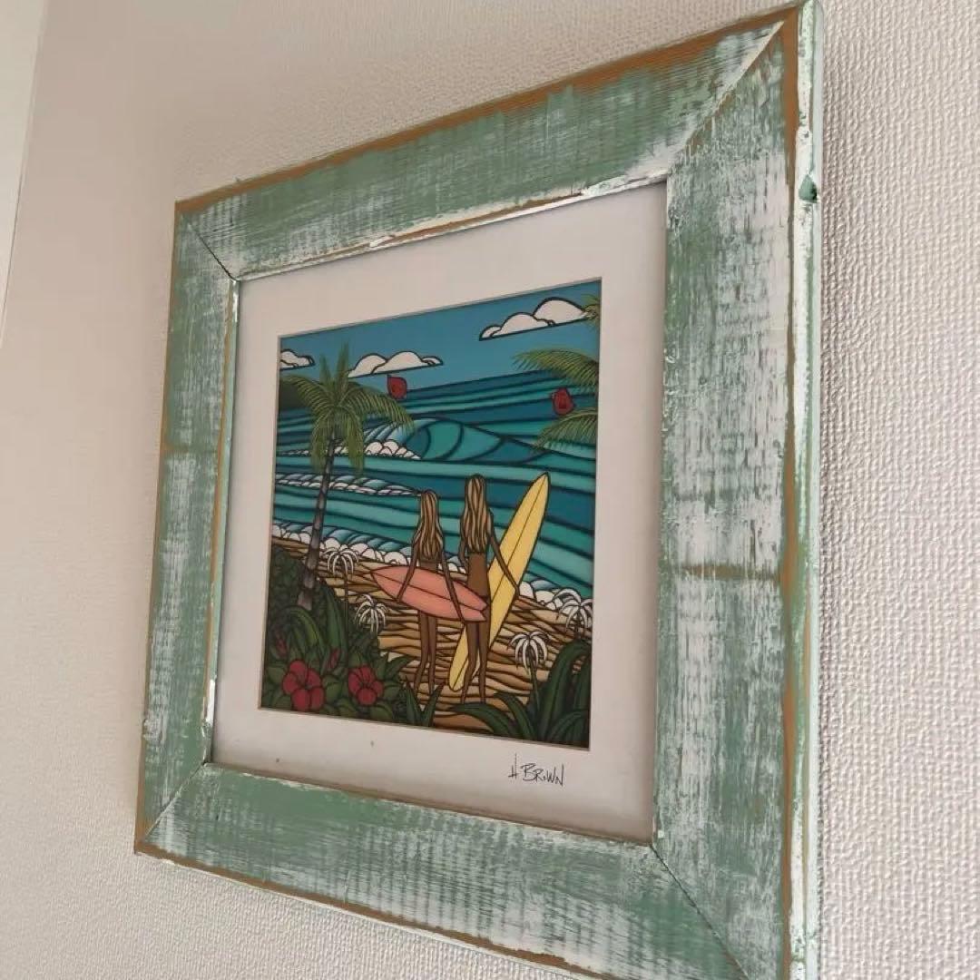 ヘザーブラウン　アート 絵画