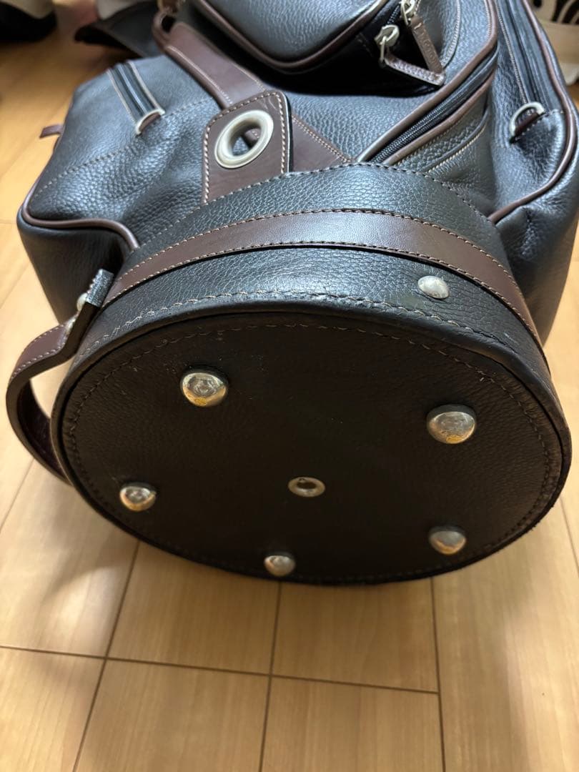 高級美品 30万 テストーニ testoni 9.5型 キャディバッグ