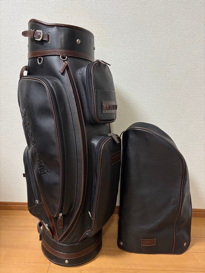 高級美品 30万 テストーニ testoni 9.5型 キャディバッグ