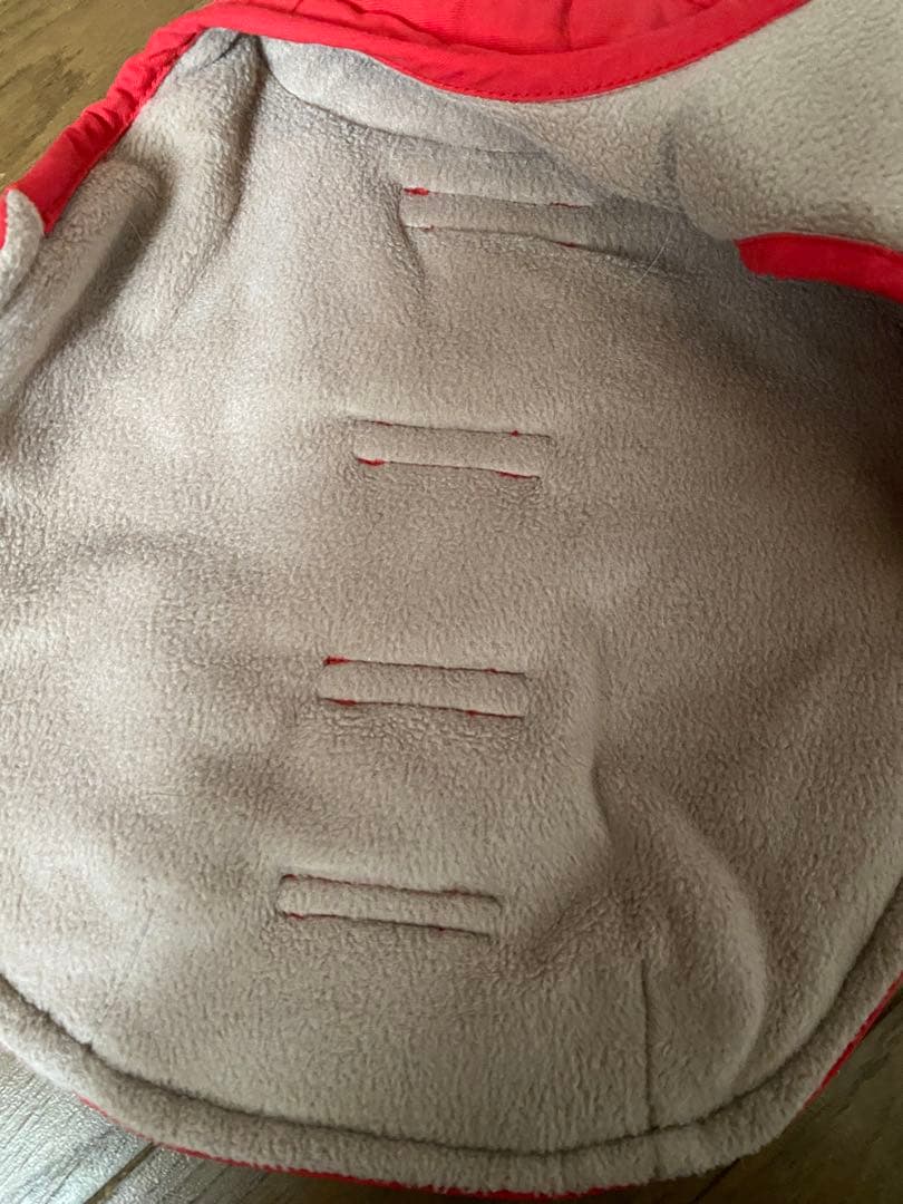 ALPHAICON フード付き犬服 レッド