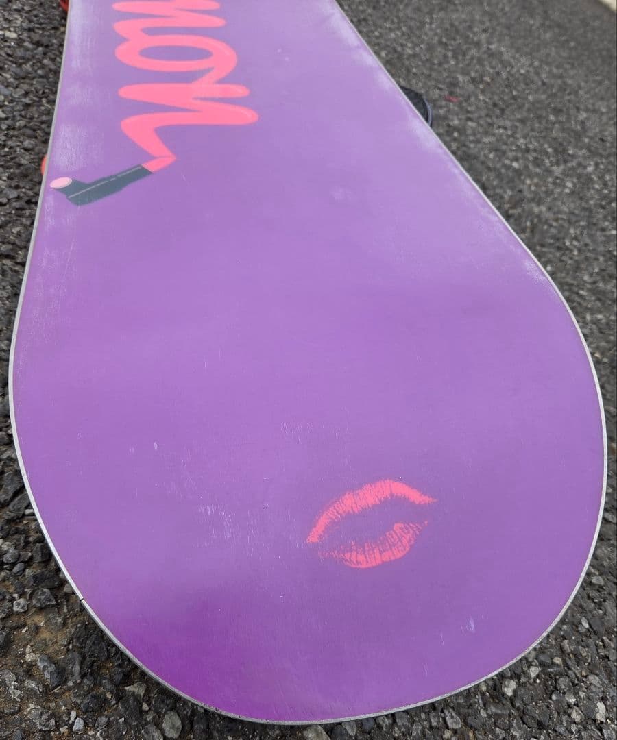 【ワックス永久無料付】SALOMON×FLUX スノーボード 147cm