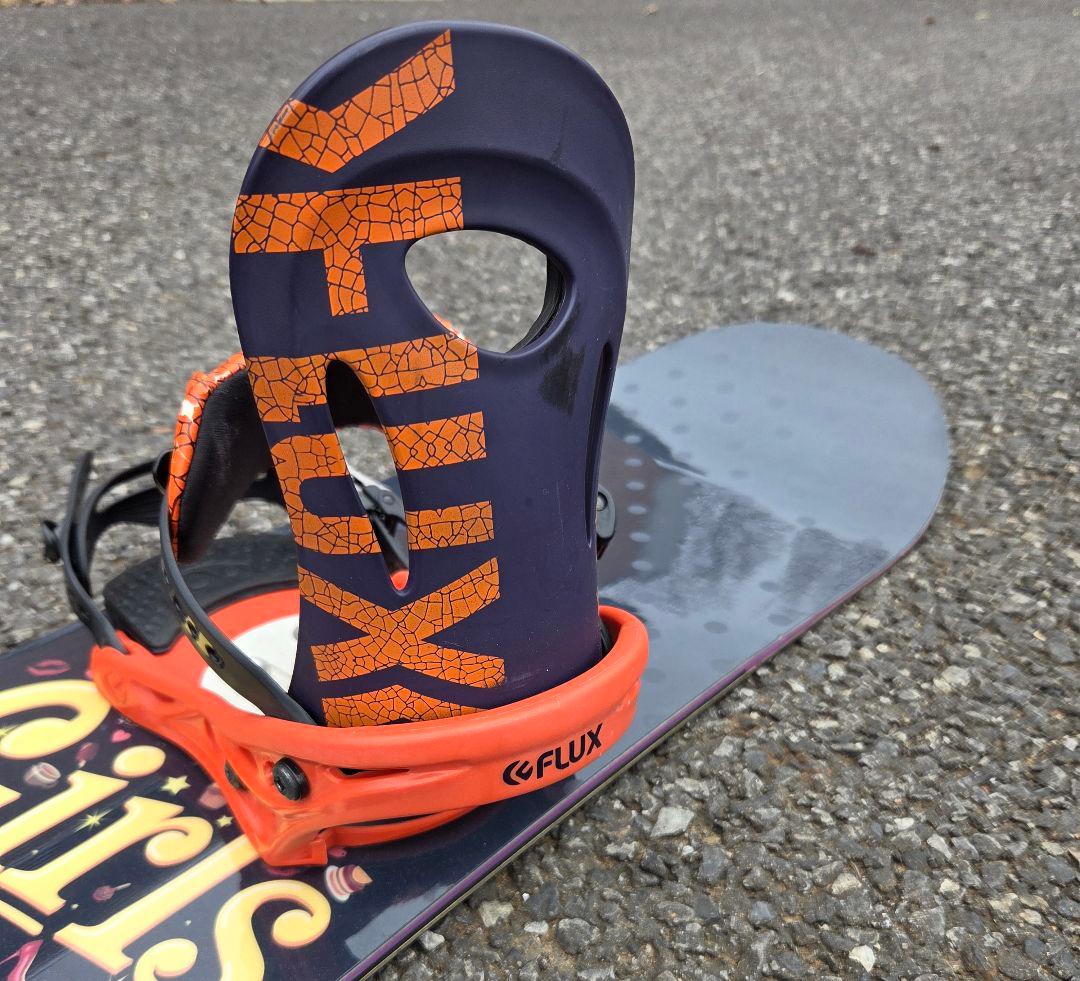 【ワックス永久無料付】SALOMON×FLUX スノーボード 147cm