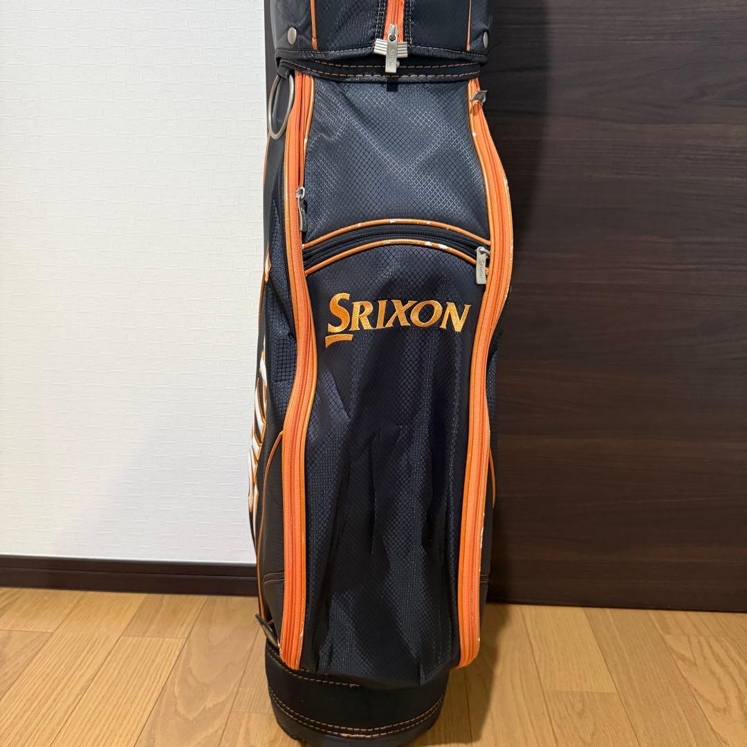 Srixon ゴルフバッグ・キャディバッグ 黒/オレンジ